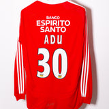 Benfica 2007-08 Adu Long Sleeve Home Kit (M)