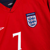 England 2002 Beckham Away Kit (S)