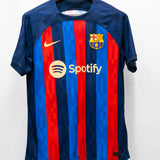 Barcelona 2022-23 Pedri Player Issue Home Kit (M)