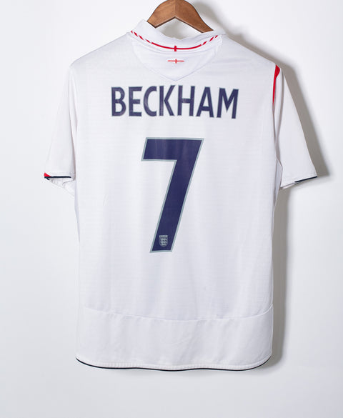 England 2006 Beckham Home Kit (XL)