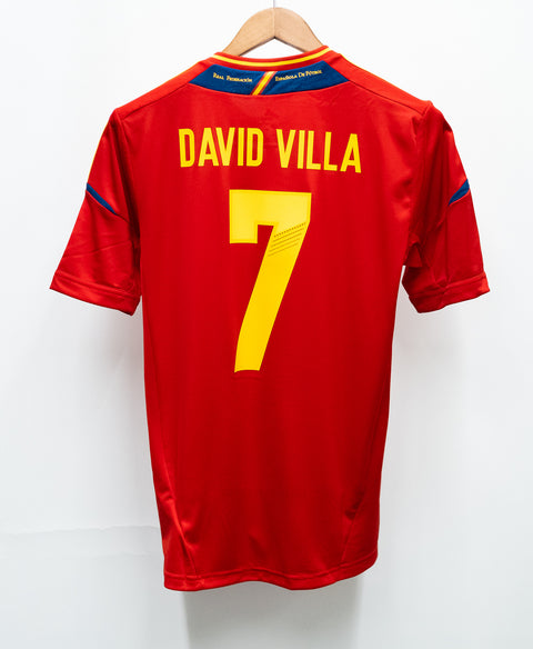 Spain 2012 David Villa Home Kit w/ tags (S)