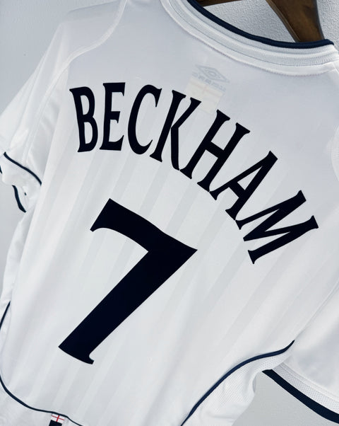 England 2002 Beckham Home Kit (S)