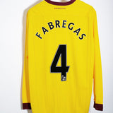 Arsenal 2010-11 Fabregas Long Sleeve Away Kit (L)