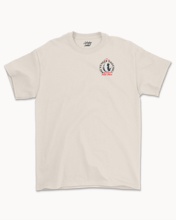 Fuck Pay to Play T Shirt - Cream