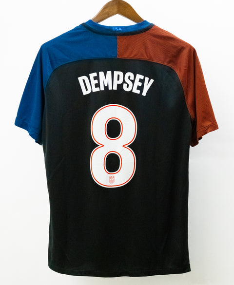 USA 2016-17 Dempsey Away Kit (L)