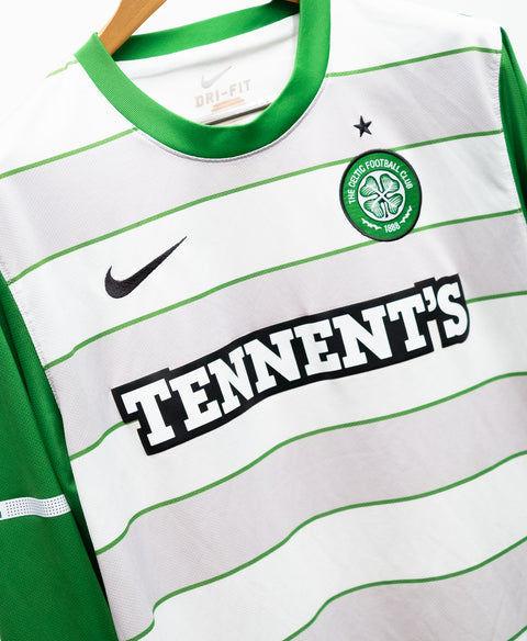 Celtic 2011-12 Long Sleeve Away Kit (L)