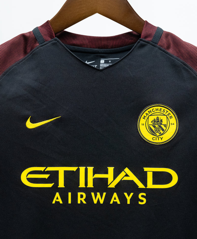 Manchester City 2016-17 Silva Away Kit (YL)