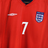 England 2002 Beckham Away Kit (3XL)