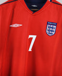 England 2002 Beckham Away Kit (3XL)