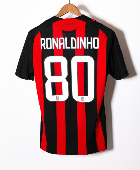 AC Milan 2008-09 Ronaldinho Home Kit (M)