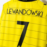 Borussia Dortmund 2010-11 Lewandowski Home Kit (XL)