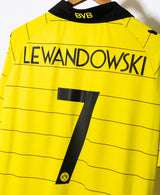 Borussia Dortmund 2010-11 Lewandowski Home Kit (XL)