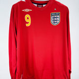 England 2006 Rooney Long Sleeve Away Kit (XL)