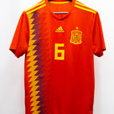 Spain 2018 Iniesta Home Kit (L)