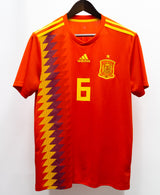 Spain 2018 Iniesta Home Kit (L)