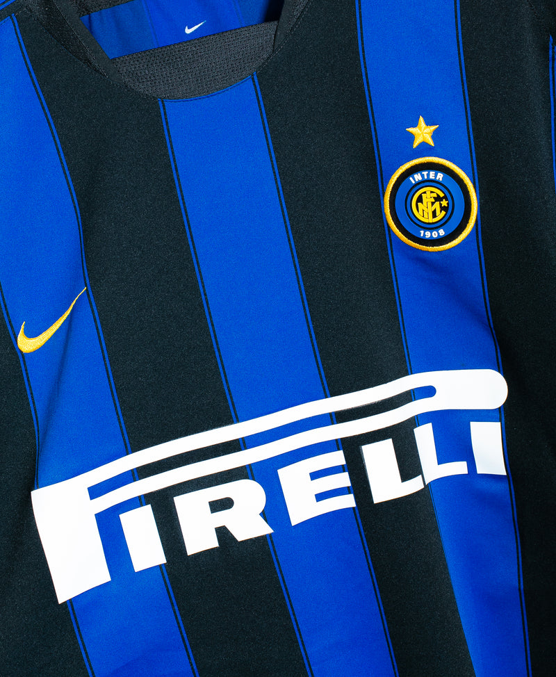 Inter Milan 2003-04 F. Cannavaro Home Kit (L)