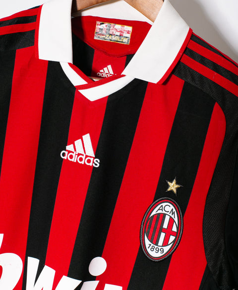 AC Milan 2009-10 Ronaldinho Home Kit (S)