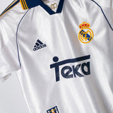 Real Madrid 1998-99 Raul Home Kit (YM)