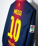 Barcelona 2012-13 Messi Long Sleeve Home Kit (M)