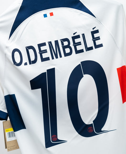 PSG 2023-24 O. Dembele Away Kit W/ Tags (S)