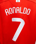 Manchester United 2007-08 Ronaldo Home Kit (XL)