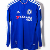 Chelsea 2015-16 Falcao Long Sleeve Home Kit (M)