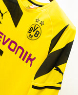 Borussia Dortmund 2014-15 Mkhitaryan Long Sleeve Home Kit (S)