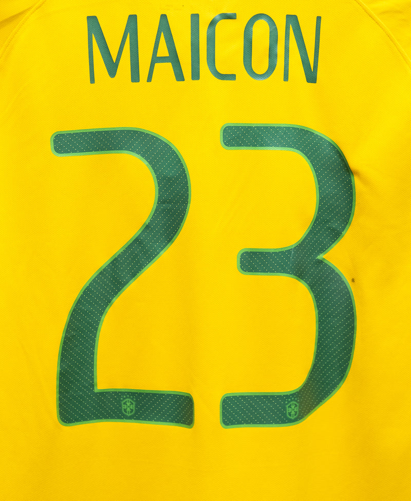 Brazil 2014 Maicon Home Kit (L)