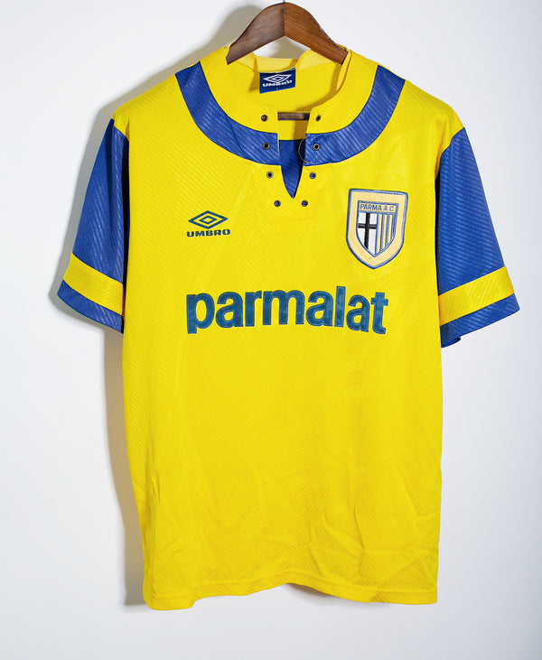 Parma 1993-94 Zola Away Kit (L)