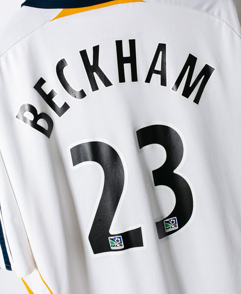 LA Galaxy 2007 Beckham Home Kit (2XL)