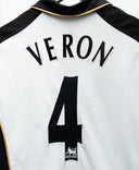 Manchester United 2001-02 Veron Away Kit (S)