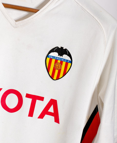 Valencia 2006-07 David Villa Home Kit (L)