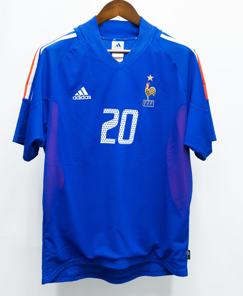 France 2002 Trezeguet Home Kit (L)