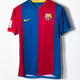 Barcelona 2006-07 Ronaldinho Home Kit (S)