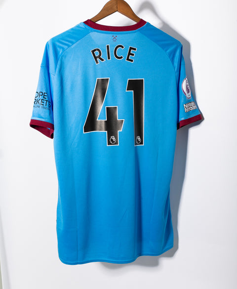 West Ham United 2020-21 Rice Away Kit (XL)