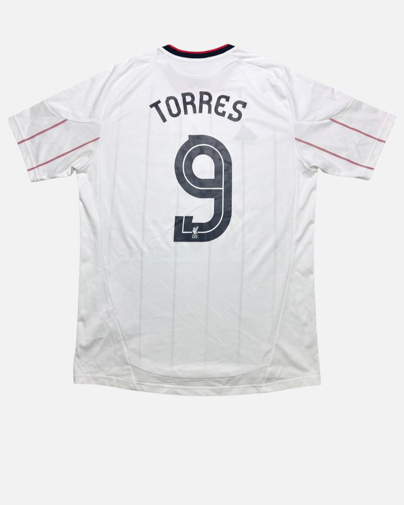 Liverpool 2010-11 Torres away vintage football shirt, size L.