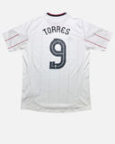 Liverpool 2010-11 Torres away vintage football shirt, size L.