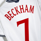 England 2000 Beckham Home Kit (L)