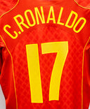 Portugal 2004 C. Ronaldo Home Kit (L)