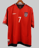 England 2002 Beckham Away Kit (3XL)