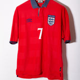 England 1999 Beckham Away Kit (L)