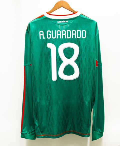 Mexico 2010 A. Guardado Long Sleeve Home Kit (2XL)