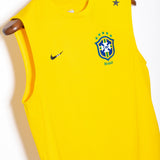 Brazil 2008 Sleeveless Training Shirt (S)