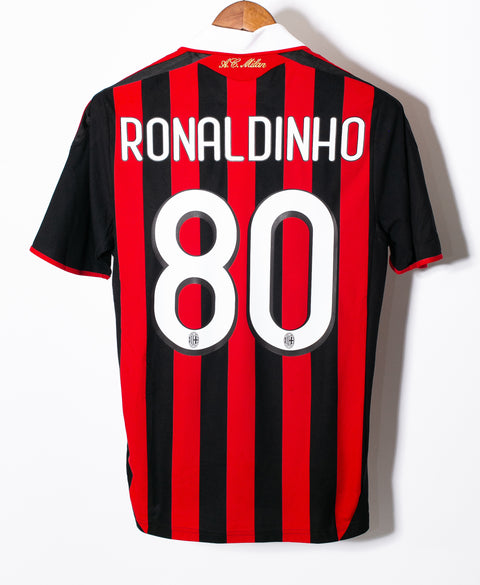 AC Milan 2009-10 Ronaldinho Home Kit (S)