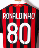 AC Milan 2009-10 Ronaldinho Home Kit (S)