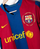 Barcelona 2007-08 Iniesta Home Kit (S)