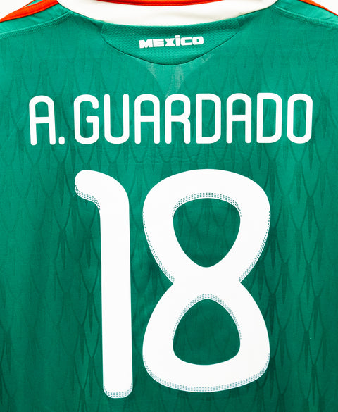 Mexico 2010 A. Guardado Long Sleeve Home Kit (2XL)