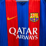 Barcelona 2016-17 Messi Home Kit (XL)