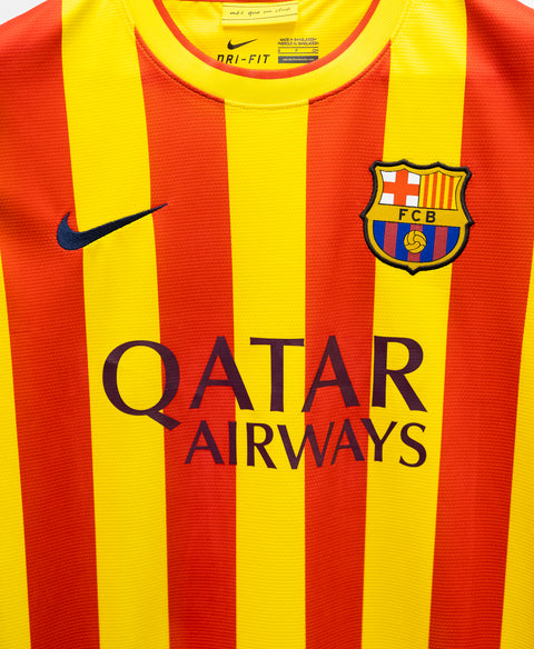 Barcelona 2013-14 Messi Away Kit w/ Tags (S)