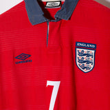 England 1999 Beckham Away Kit (L)